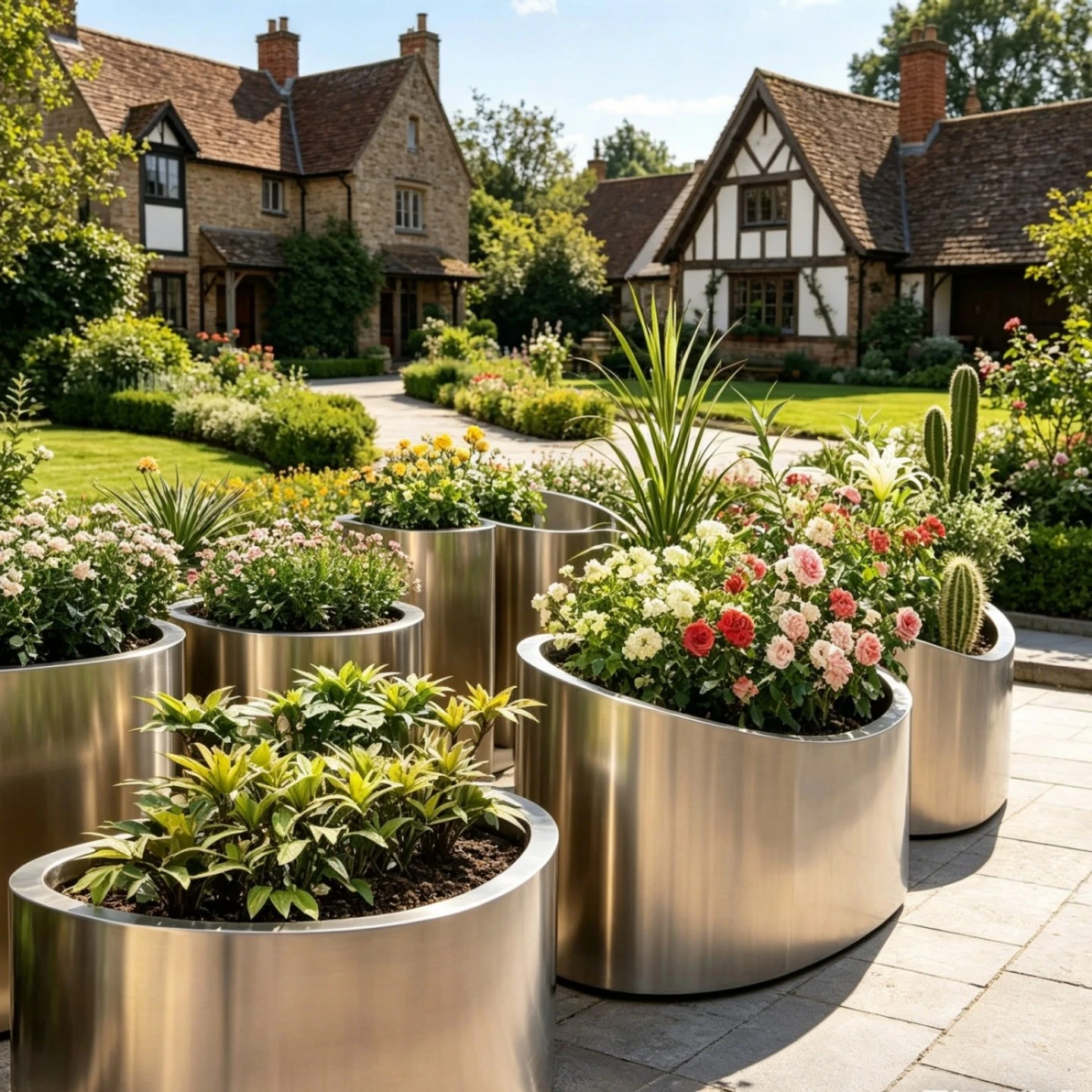 Stainless Steel Planter Box Stainless Steel Planter Box